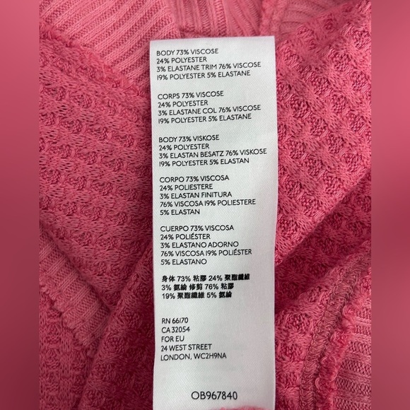 Free People Coral Long Sleeve Oversized Top - size Medium - Picture 7 of 7